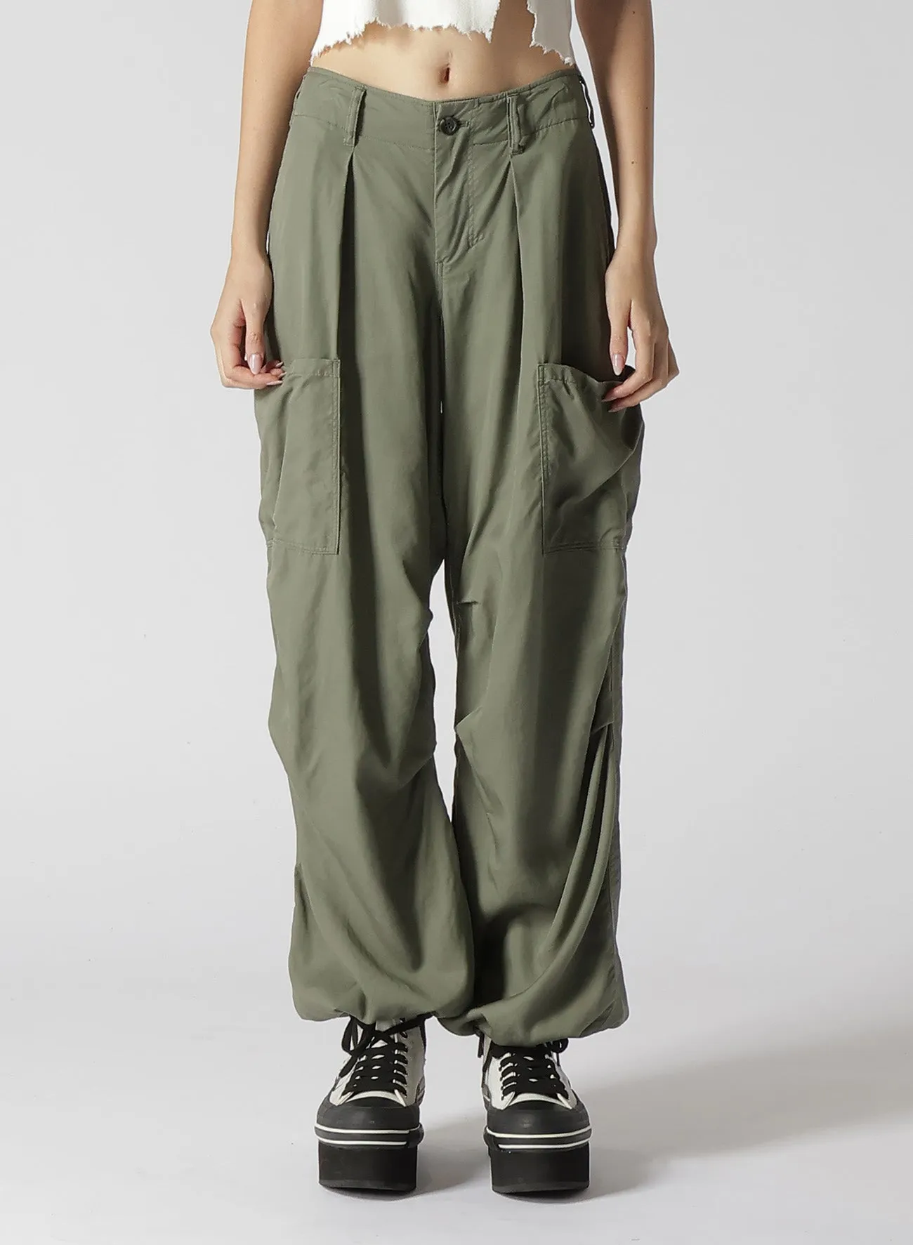 PRODUCT DYED TWILL DRAWCORD PANTS