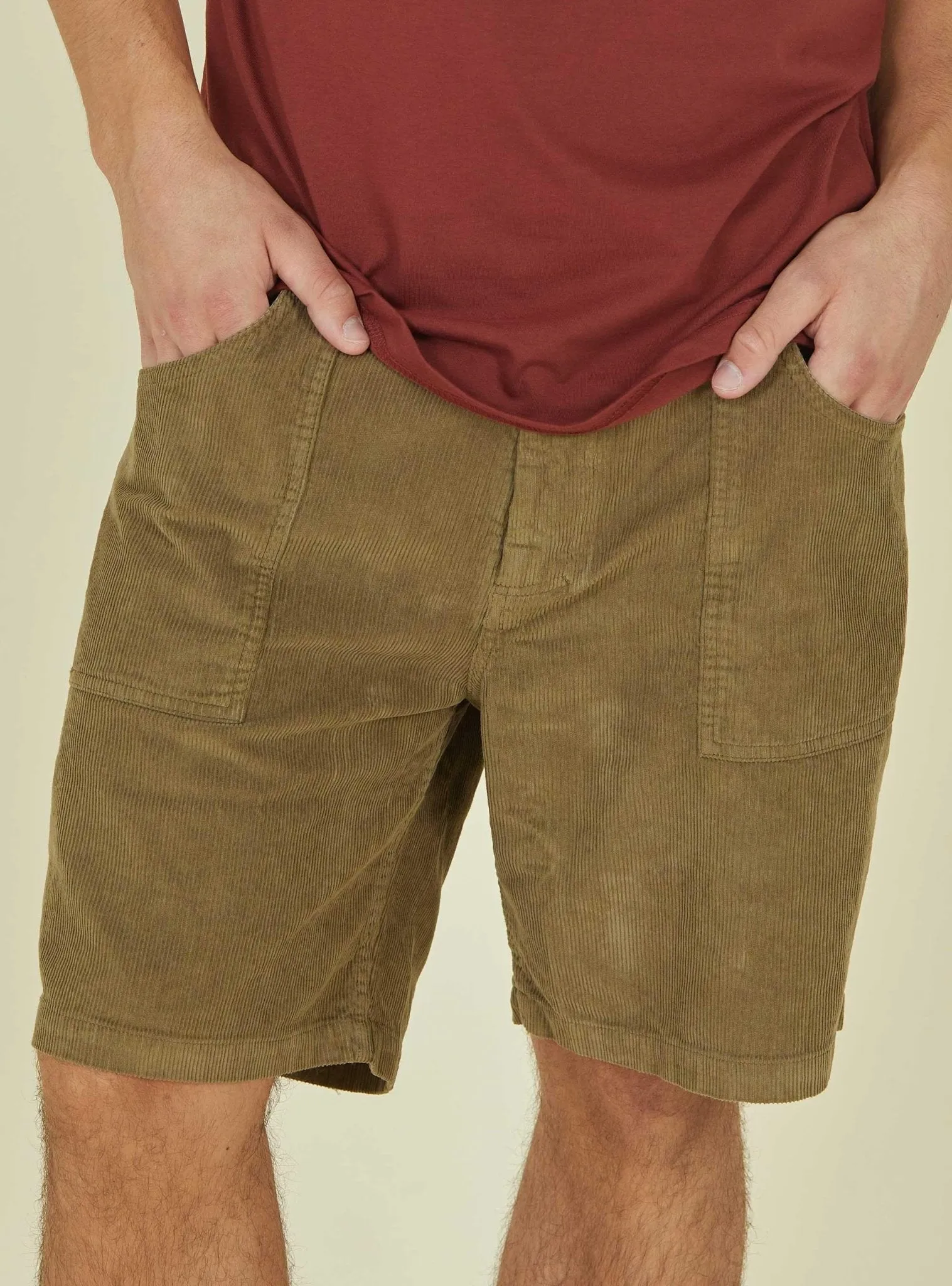 REGULAR CORDUROY WALKSHORTS