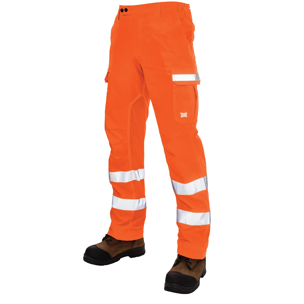 Relaxed Fit 4-Way Stretch Vented Cargo Pant By Tough Duck - Style SP06