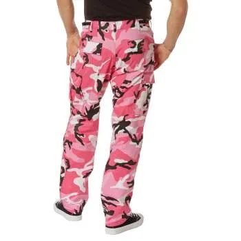 Rothco Color Camo Tactical BDU Pants / Pink Camo