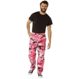 Rothco Color Camo Tactical BDU Pants / Pink Camo