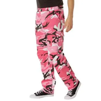 Rothco Color Camo Tactical BDU Pants / Pink Camo