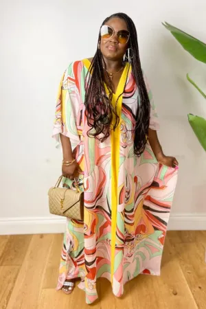 SANTORINI KAFTAN 2 PIECE SET