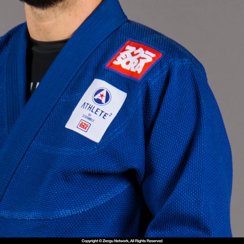 Scramble Athlete V2 Blue BJJ Gi