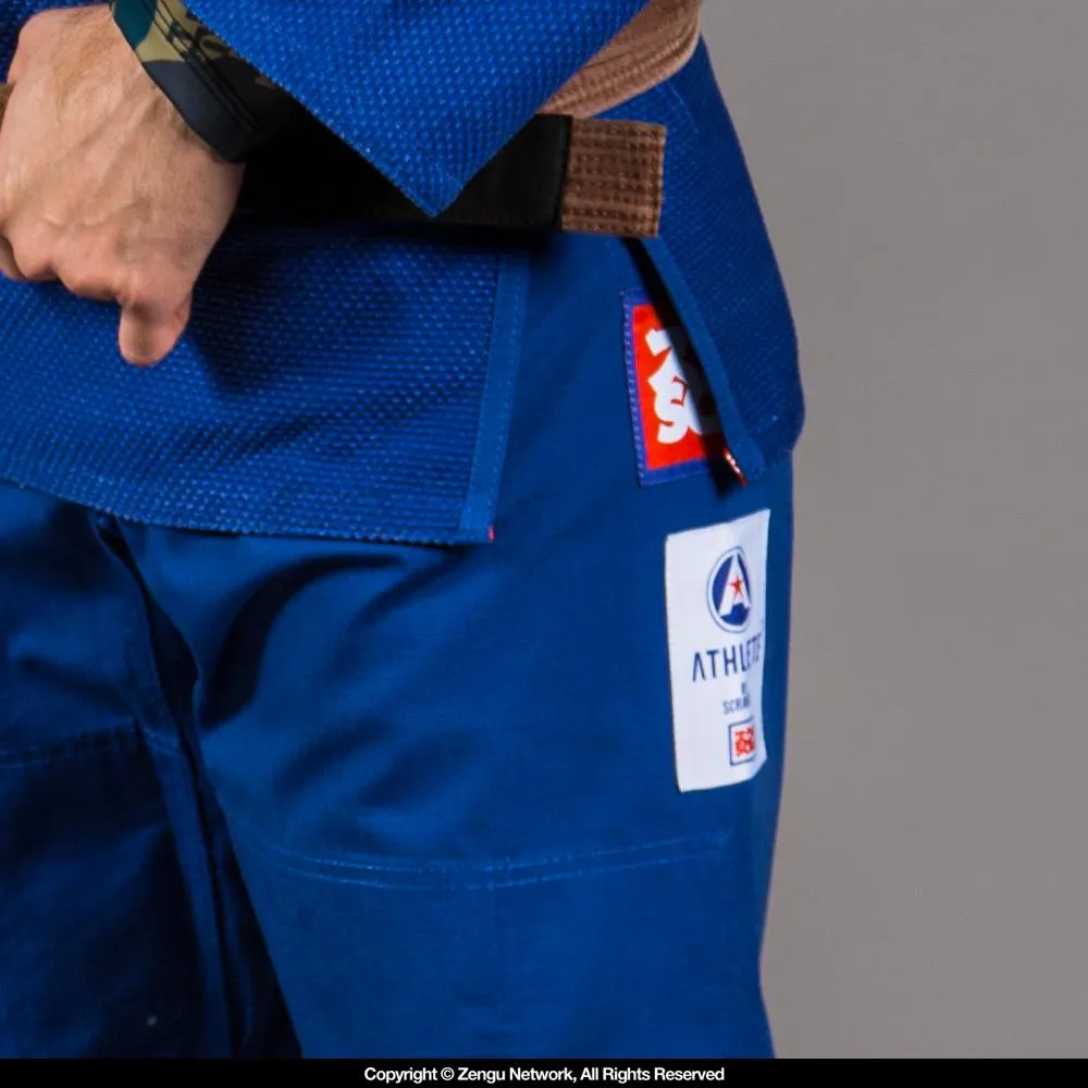 Scramble Athlete V2 Blue BJJ Gi