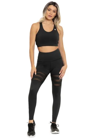 Sporty Stripes High Waisted Ninja Pants