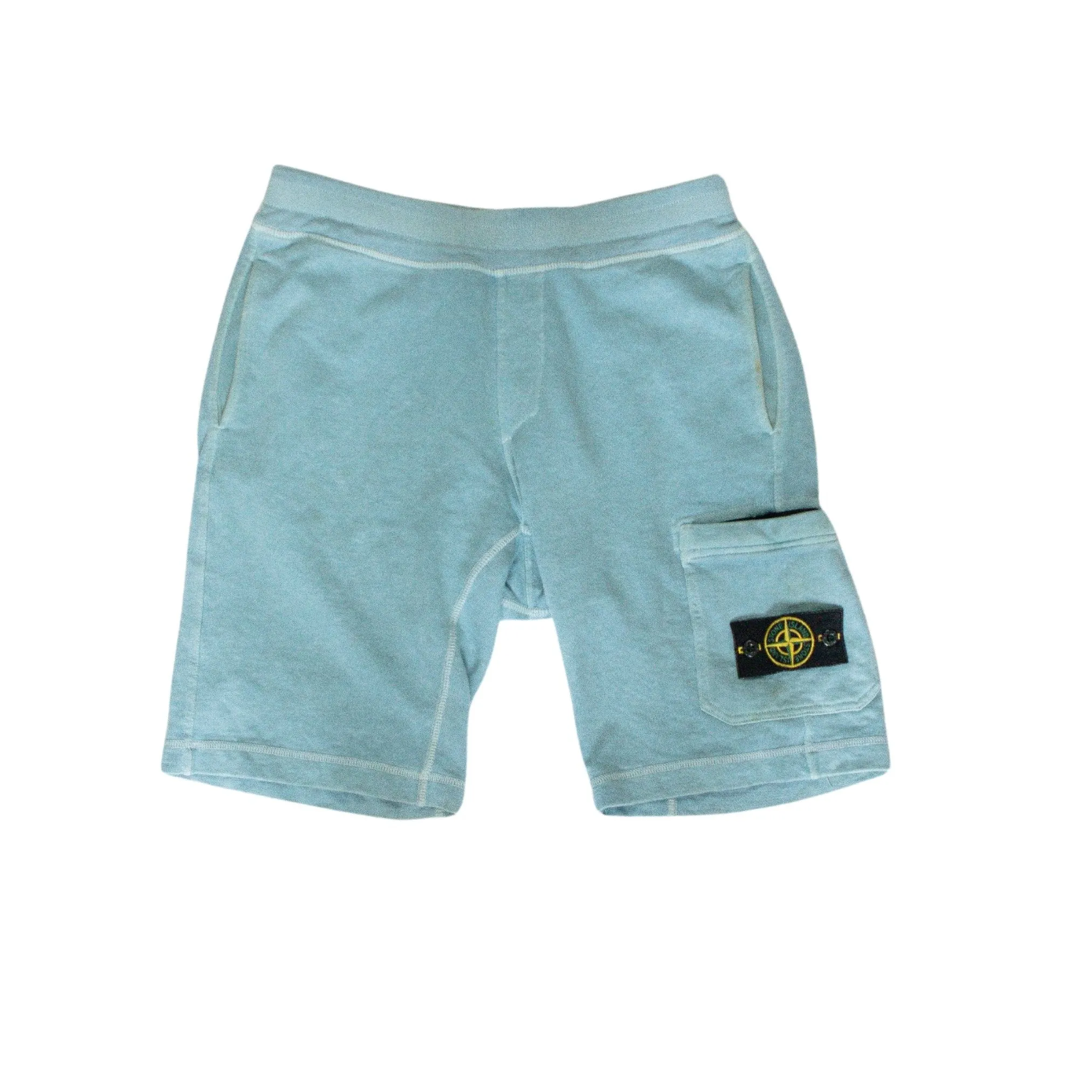 STONE ISLAND BABY BLUE SHORTS