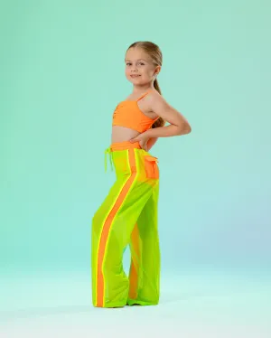 SUPER STRIPE MESH CHILD PANT