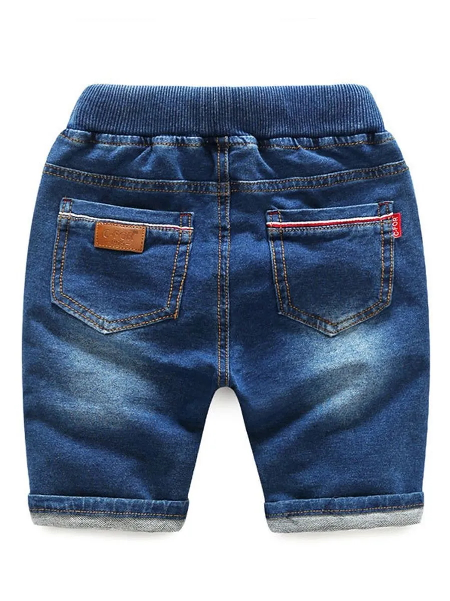 Toddler Little Kids Fashion Pull-on Denim Shorts