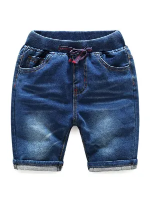 Toddler Little Kids Fashion Pull-on Denim Shorts