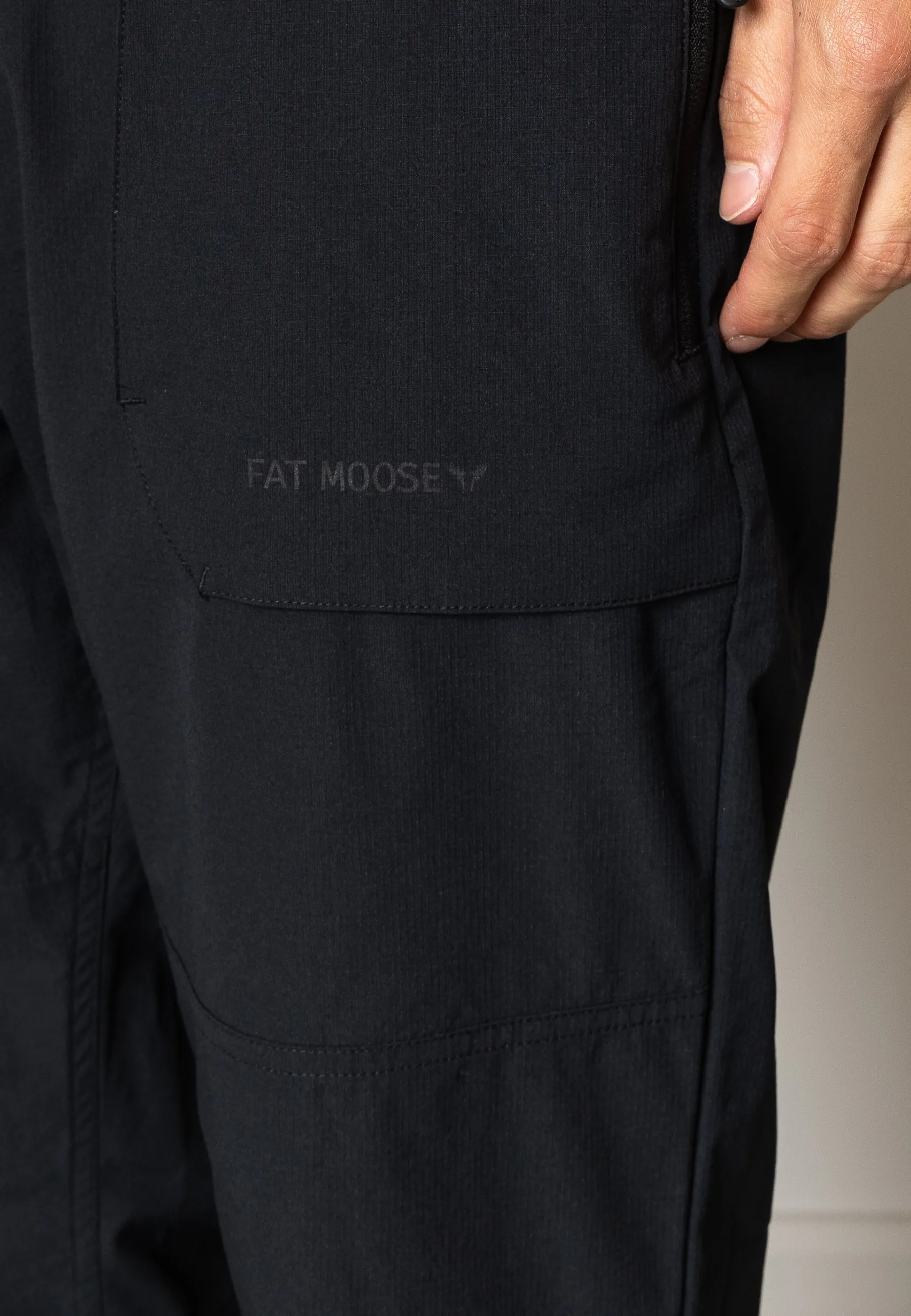 TRACK TROUSERS - Black