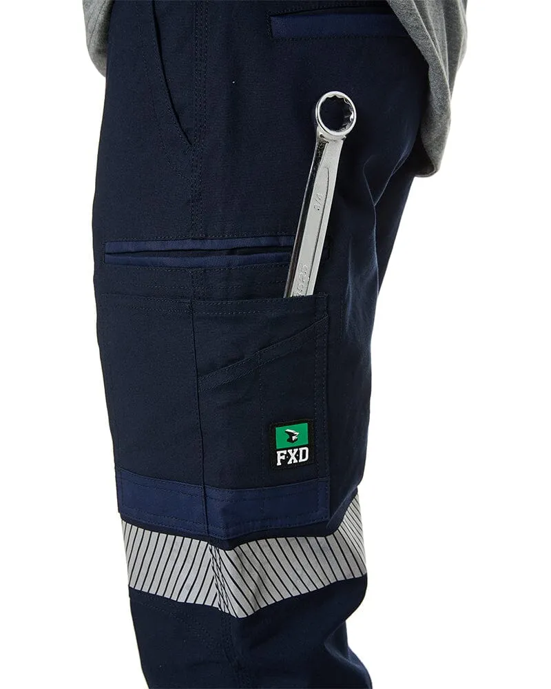 Tradies WP-4T Cuffed Taped Pants 4 Value Pack - Navy