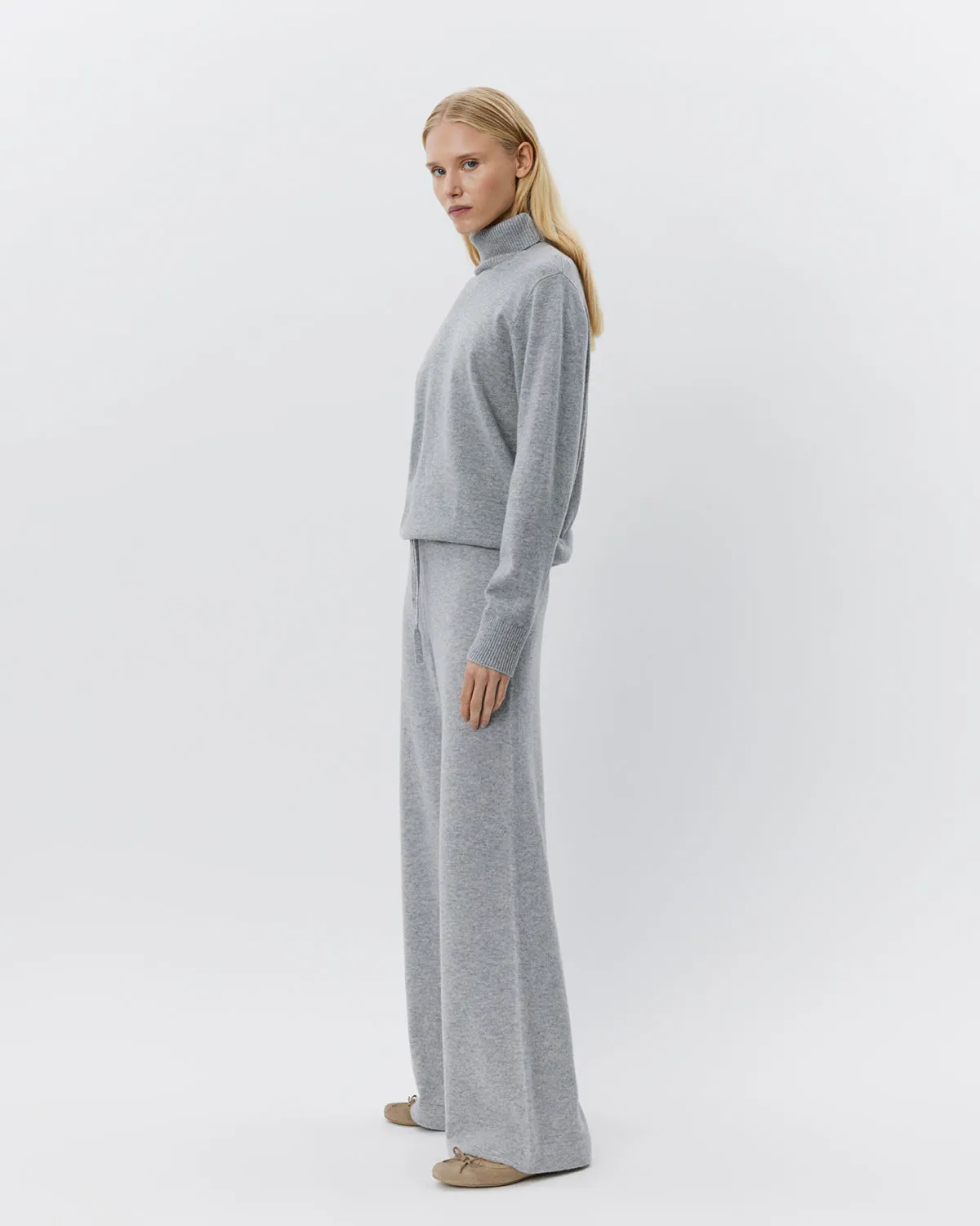 VELOSW TROUSERS - Grey melange