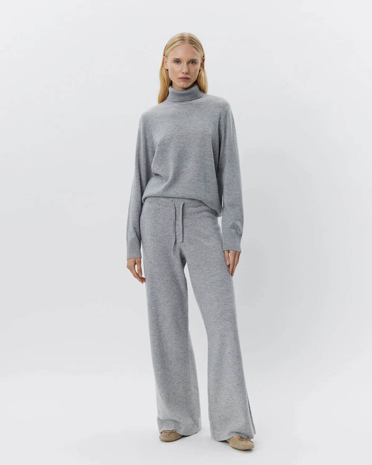 VELOSW TROUSERS - Grey melange