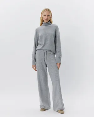 VELOSW TROUSERS - Grey melange