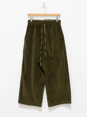 Velvet W&S Trousers - Olive