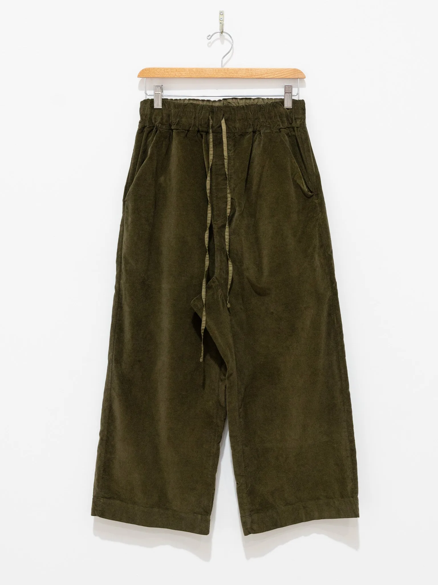 Velvet W&S Trousers - Olive