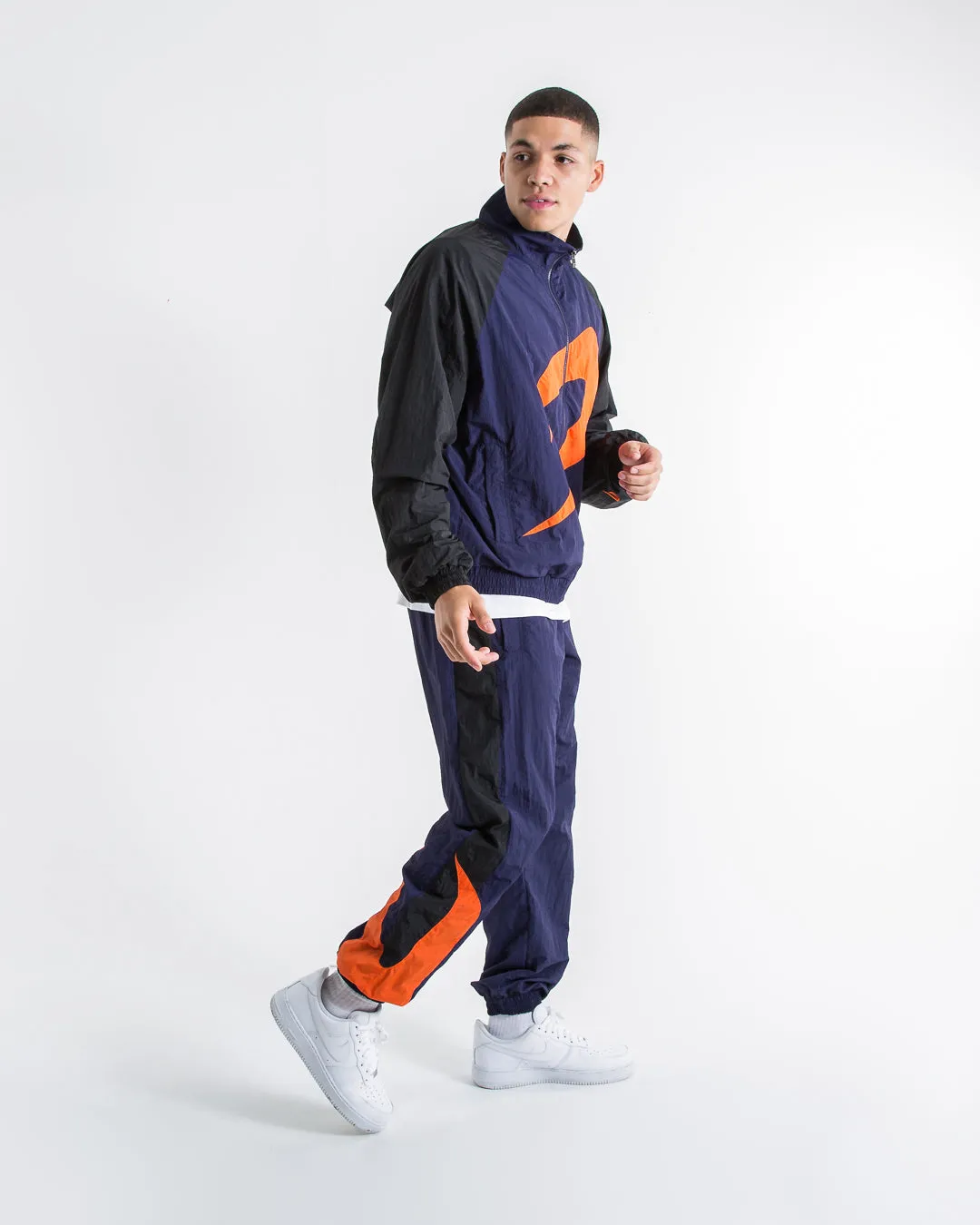 Walker Track Bottoms - Black/Navy/Orange