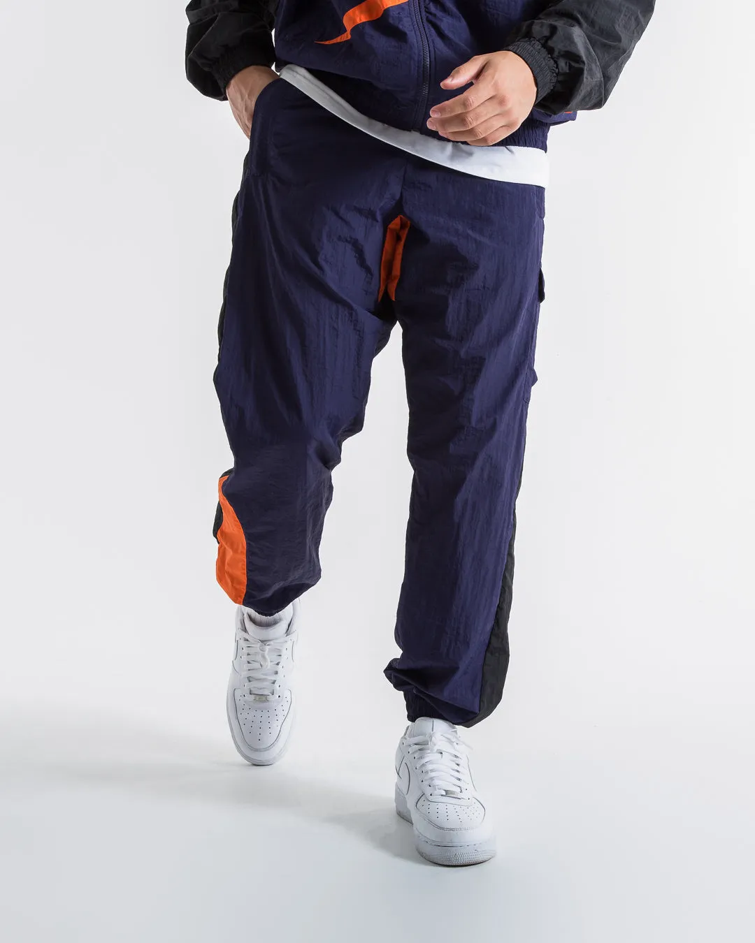 Walker Track Bottoms - Black/Navy/Orange