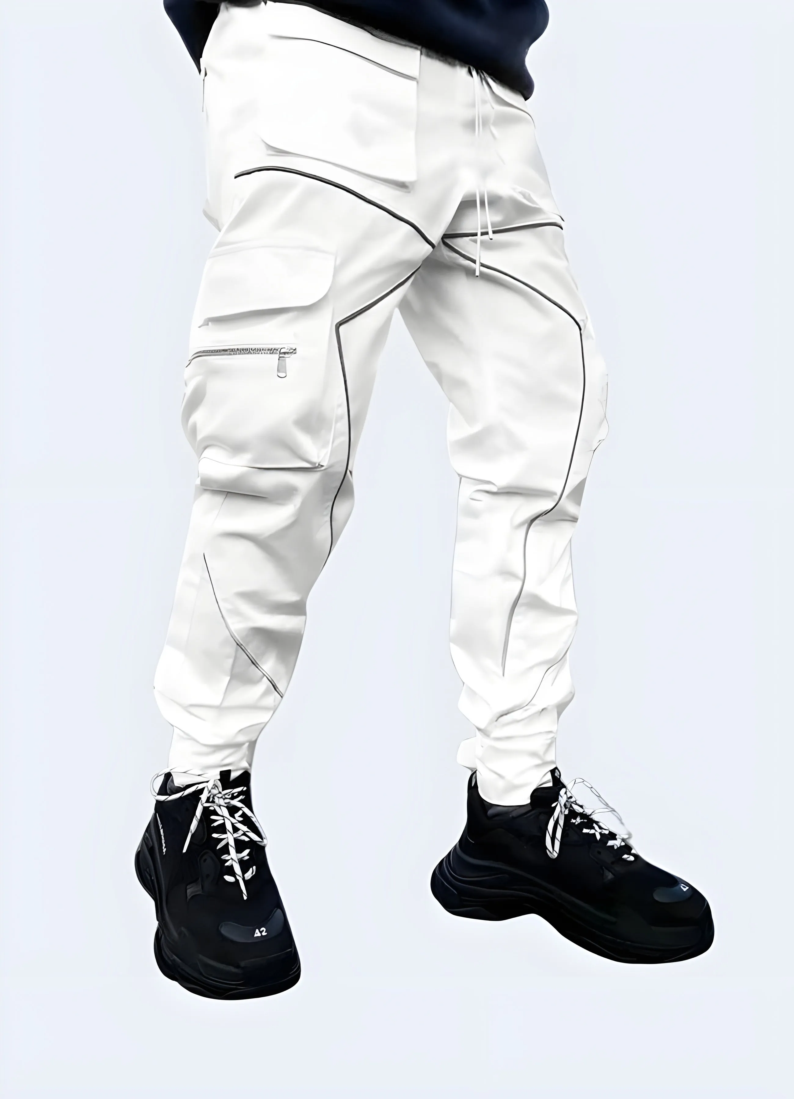 White Tactical Pants