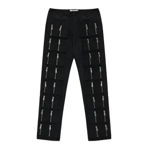 ZIP IT TROUSERS - BLACK