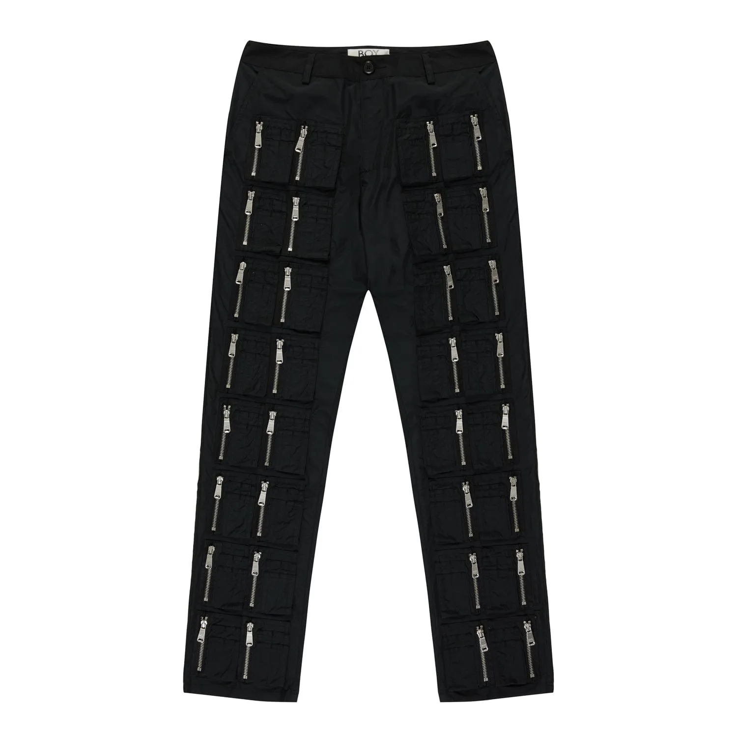 ZIP IT TROUSERS - BLACK