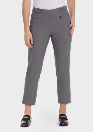 Zippers Trousers - Grey